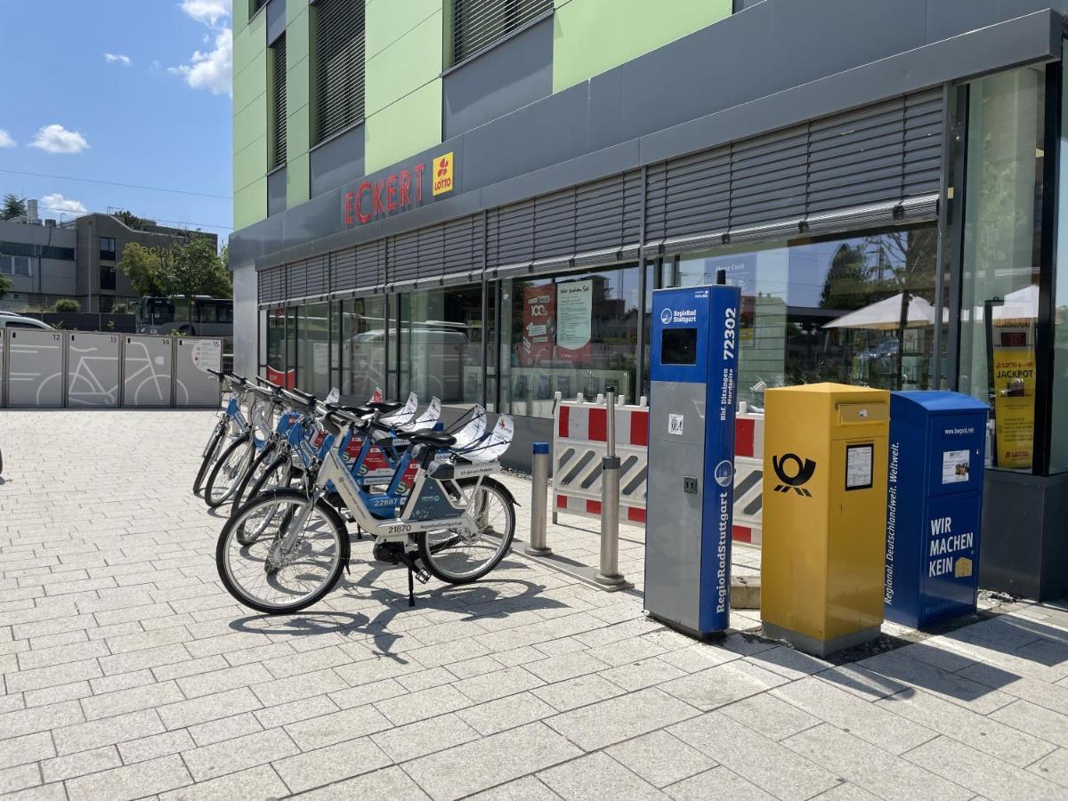 Hotel-Am-Bahnhof Stuttgart-Ditzingen Eksteriør bilde