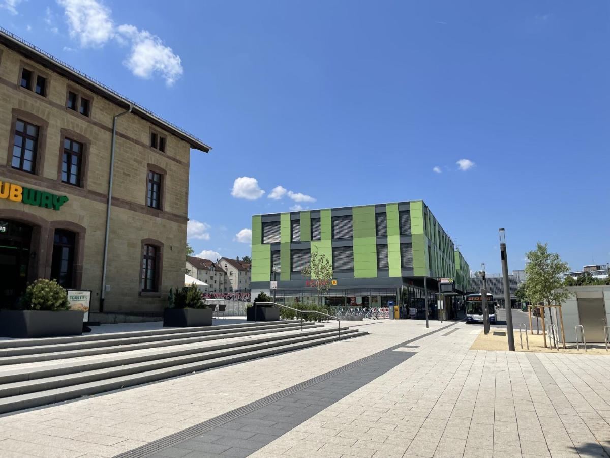Hotel-Am-Bahnhof Stuttgart-Ditzingen Eksteriør bilde